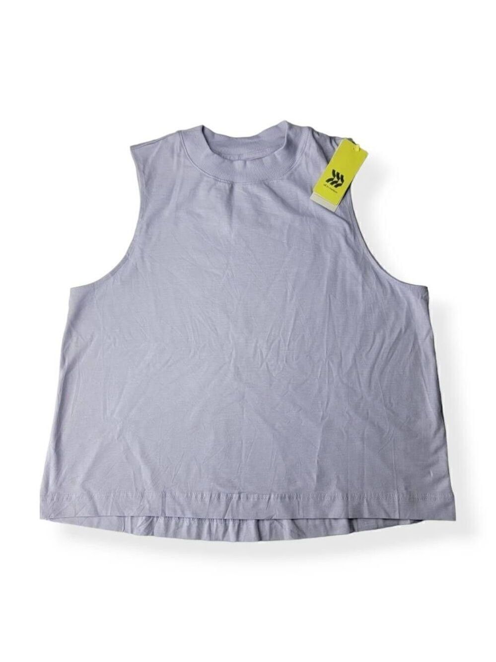 All In Motion Sleeveless Cropped Top Large Supima Cotton